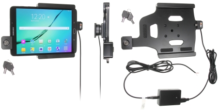 Brodit Holder med nøkkel-lås, Samsung Galaxy Tab S2 8.0 SM-T713 /SM-T719  i gruppen Billyd / Smartphone til bilen / Mobilholdere hos BRL (240536781)
