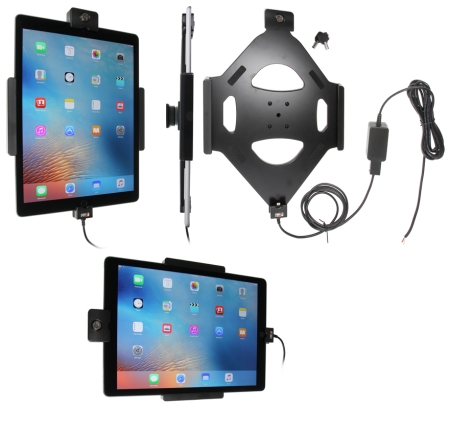Brodit Holder med nøkkel-lås, Apple iPad Pro 12.9 (A1584, A1652, A1670, A1671)  i gruppen Billyd / Smartphone til bilen / Mobilholdere hos BRL (240536820)