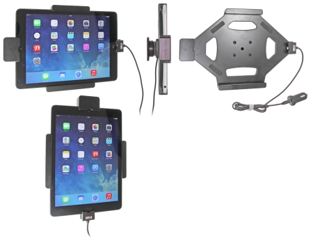 Brodit Holder med fjær-lås, Apple iPad 5th Gen (A1822, A1823)/9.7 6th Gen (A1893, A1954)/9.7 New/Air (A1474, A1475, A1476) i gruppen Billyd / Smartphone til bilen / Mobilholdere hos BRL (240546577)