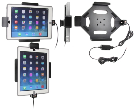 Brodit Holder med fjær-lås, Apple iPad 5th Gen (A1822, A1823)/9.7 6th Gen (A1893, A1954)/9.7 New/Air (A1474, A1475, A1476) i gruppen Billyd / Smartphone til bilen / Mobilholdere hos BRL (240547600)