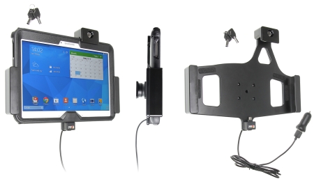 Brodit Holder med nøkkel-lås, Samsung Galaxy Tab 4 10.1 SM-T530/SM-T531/SM-T535 i gruppen Billyd / Smartphone til bilen / Mobilholdere hos BRL (240552681)