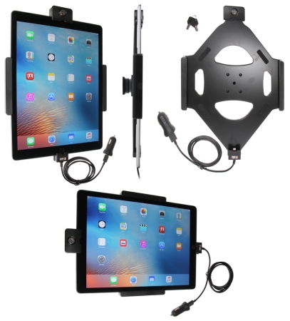 Brodit Holder med nøkkel-lås, Apple iPad Pro 12.9 (A1584, A1652, A1670, A1671)  i gruppen Billyd / Smartphone til bilen / Mobilholdere hos BRL (240552820)
