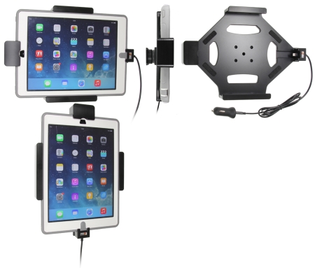 Brodit Holder med fjær-lås, Apple iPad 5th Gen (A1822, A1823)/9.7 6th Gen (A1893, A1954)/9.7 New/Air (A1474, A1475, A1476) i gruppen Billyd / Smartphone til bilen / Mobilholdere hos BRL (240553600)
