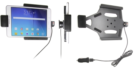Brodit Holder med fjær-lås, Samsung Galaxy Tab A 8.0 (2015) SM-T350  i gruppen Billyd / Smartphone til bilen / Mobilholdere hos BRL (240553760)