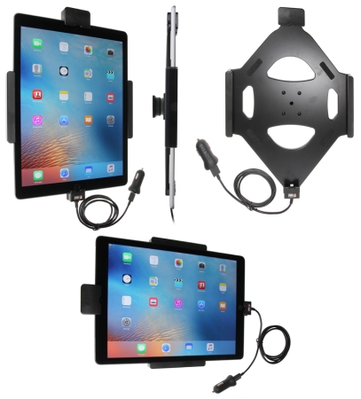 Brodit Holder med fjær-lås, Apple iPad Pro 12.9 (A1584, A1652, A1670, A1671)  i gruppen Billyd / Smartphone til bilen / Mobilholdere hos BRL (240553820)