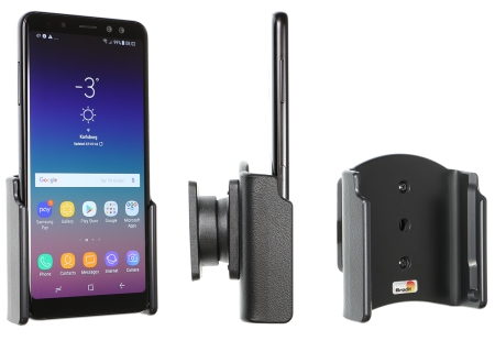 Brodit Passiv holder med kuleledd, Samsung Galaxy A8 (2018)  i gruppen Billyd / Smartphone til bilen / Mobilholdere hos BRL (240711035)