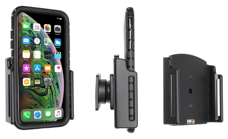 Brodit Passiv holder med kuleledd, Apple iPhone 11 Pro Max/Xs Max i gruppen Billyd / Smartphone til bilen / Mobilholdere hos BRL (240711083)