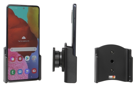 Brodit Passiv holder med kuleledd, Samsung Galaxy A51 SM-A515F/DSN  i gruppen Billyd / Smartphone til bilen / Mobilholdere hos BRL (240711206)