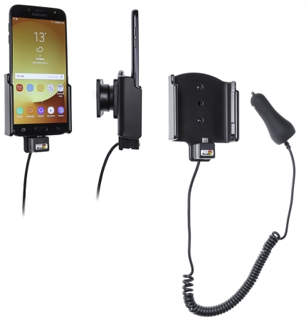 Brodit Aktiv holder med cigarettkontakt, Samsung Galaxy J7 (2017) Sm-J730F  i gruppen Billyd / Smartphone til bilen / Mobilholdere hos BRL (240712004)