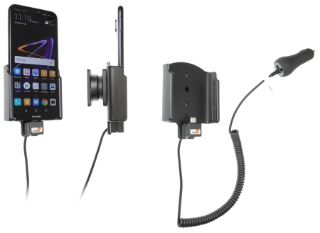 Brodit Aktiv holder med cigarettkontakt, Huawei P20 Lite  i gruppen Billyd / Smartphone til bilen / Mobilholdere hos BRL (240712054)