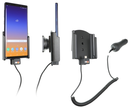 Brodit Aktiv holder med cigarettkontakt, Samsung Galaxy Note 9  i gruppen Billyd / Smartphone til bilen / Mobilholdere hos BRL (240712069)