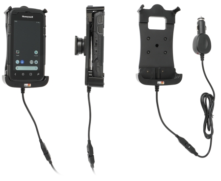 Brodit Aktiv holder med cigarettkontakt, Honeywell CT60XP  i gruppen Billyd / Smartphone til bilen / Mobilholdere hos BRL (240712268)