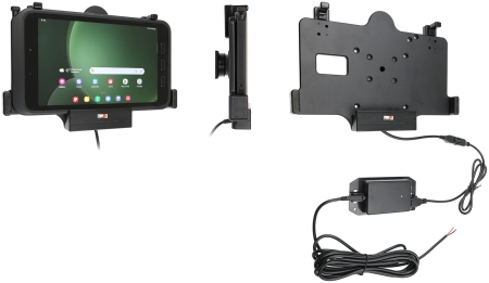 Brodit Aktiv holder for fast installasjon, Samsung Galaxy Tab Active 3 SM-T570/SM-T575/5 SM-X300/SM-X306B i gruppen Billyd / Smartphone til bilen / Mobilholdere hos BRL (240713386)