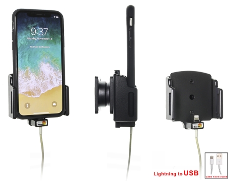 Brodit Holder for Kabeltilkobling, Apple iPhone 11/X/XR/Xs i gruppen Billyd / Smartphone til bilen / Mobilholdere hos BRL (240714013)