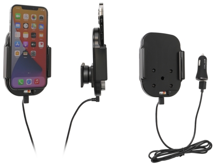 Brodit Qi trådløs aktiv mobilholder med billader, Apple iPhone 12 Pro Max i gruppen Nyheter hos BRL (240718236)