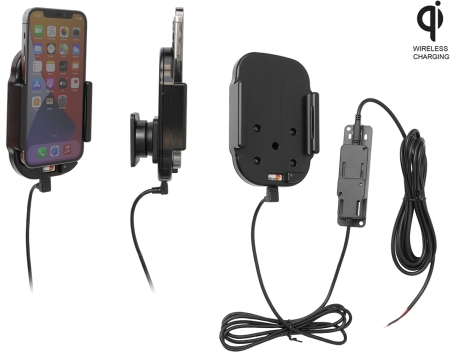 Brodit Qi trådløs aktiv holder for fast montering, Apple iPhone 12/12 Pro i gruppen Billyd / Smartphone til bilen / Mobilholdere hos BRL (240719235)