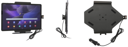 Brodit Aktiv holder med USB-kabel og cigarettadapter, Samsung Galaxy Tab S7 FE SM-T733  i gruppen Billyd / Smartphone til bilen / Mobilholdere hos BRL (240721182)