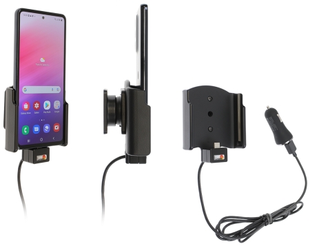 Brodit Aktiv holder med USB-kabel og cigarettadapter, Samsung Galaxy A53 5G SM-A536B/DS  i gruppen Nyheter hos BRL (240721309)