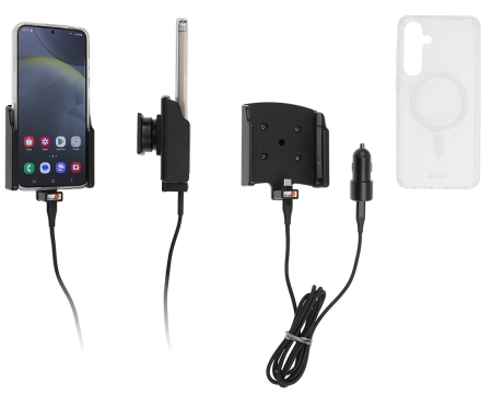 Brodit Mobildeksel med Aktiv holder og billader, Samsung Galaxy S24+ SM-S926B/DS  i gruppen Nyheter hos BRL (240721405)