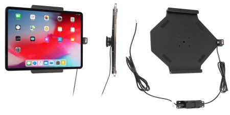 Brodit Aktiv holder for fast installasjon, Apple iPad Air 13 2024  (A2898, A2899, A2900)/Air 13 2025 M3 (A3268, A3268, A2371)/Pro 12,9 2018 (A1876, A1895, A1983, A2014)/Pro 12.9 2020 (A2069, A2232, A2229)/Pro 12.9 5th Gen 2021 (A2378, A2379, A2461)/Pro 12 i gruppen Billyd / Smartphone til bilen / Mobilholdere hos BRL (240727095)