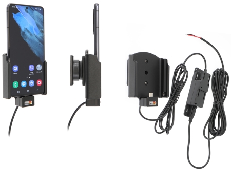Brodit Aktiv holder for fast installasjon, Samsung Galaxy S21 5G SM-G991B/SM-G991B/DS  i gruppen Billyd / Smartphone til bilen / Mobilholdere hos BRL (240727244)