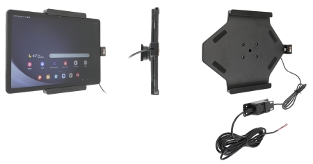 Brodit Aktiv holder for fast installasjon, Samsung Galaxy Tab A9+ 11 SM-X210/SM-X215 LTE/SM-X216 5G  i gruppen Billyd / Smartphone til bilen / Mobilholdere hos BRL (240727389)