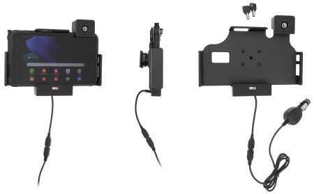 Brodit Holder med nøkkel-lås, Samsung Galaxy Tab Active 2 SM-T390/SM-T395/3 SM-T570/SM-T575/5 SM-X300/SM-X306B i gruppen Billyd / Smartphone til bilen / Mobilholdere hos BRL (240735224)