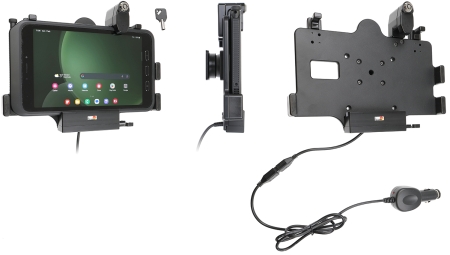 Brodit Holder med nøkkel-lås, Samsung Galaxy Tab Active 3 SM-T570/SM-T575/5 SM-X300/SM-X306B i gruppen Billyd / Smartphone til bilen / Mobilholdere hos BRL (240735387)