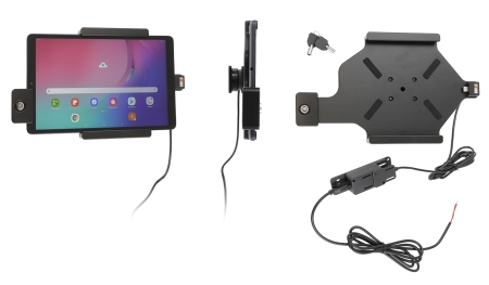 Brodit Holder med nøkkel-lås, Samsung Galaxy Tab A 10.1 (2019) SM-T510/SM-T515  i gruppen Billyd / Smartphone til bilen / Mobilholdere hos BRL (240736132)