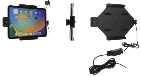 Brodit Holder med nøkkellås, Apple iPad 10th Gen (A2696, A2757, A2777)/2025 A16 (A3354, A3355, A3356) i gruppen Billyd / Smartphone til bilen / Mobilholdere hos BRL (240736339)