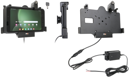 Brodit Holder med nøkkel-lås, Samsung Galaxy Tab Active 3 SM-T570/SM-T575/5 SM-X300/SM-X306B i gruppen Billyd / Smartphone til bilen / Mobilholdere hos BRL (240736386)