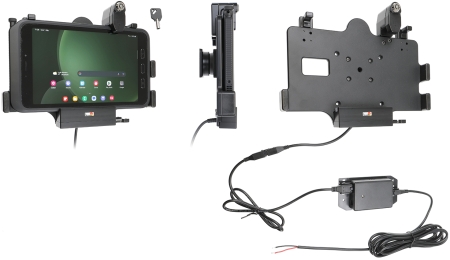 Brodit Holder med nøkkel-lås, Samsung Galaxy Tab Active 3 SM-T570/SM-T575/5 SM-X300/SM-X306B i gruppen Billyd / Smartphone til bilen / Mobilholdere hos BRL (240736387)