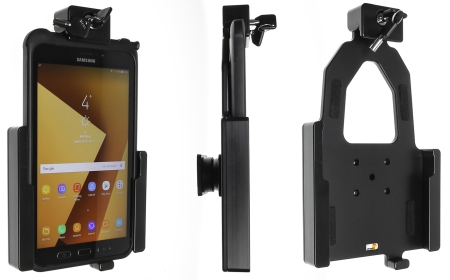 Brodit Holder med nøkkellås, Samsung Galaxy Tab Active 2 SM-T390/SM-T395/3 SM-T570/SM-T575/5 SM-X300/SM-X306B i gruppen Billyd / Smartphone til bilen / Mobilholdere hos BRL (240739003)