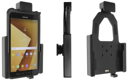 Brodit Holder med fjær-lås, Samsung Galaxy Tab Active 2 SM-T390/SM-T395/3 SM-T570/SM-T575/5 SM-X300/SM-X306B i gruppen Billyd / Smartphone til bilen / Mobilholdere hos BRL (240741003)