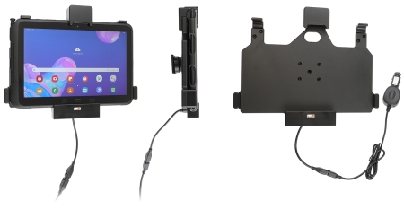 Brodit Holder med fjær-lås, Samsung Galaxy Tab Active Pro T540/T545/T547/T547U  i gruppen Billyd / Smartphone til bilen / Mobilholdere hos BRL (240746148)