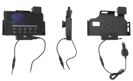Brodit Holder med fjær-lås, Samsung Galaxy Tab Active 2 SM-T390/SM-T395/3 SM-T570/SM-T575 i gruppen Billyd / Smartphone til bilen / Mobilholdere hos BRL (240746225)