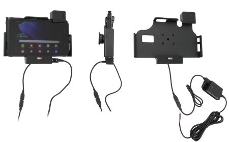 Brodit Holder med fjær-lås, Samsung Galaxy Tab Active 2 SM-T390/SM-T395/3 SM-T570/SM-T575/5 SM-X300/SM-X306B i gruppen Billyd / Smartphone til bilen / Mobilholdere hos BRL (240747225)