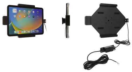 Brodit Holder med fjær-lås, Apple iPad 10th Gen (A2696, A2757, A2777)/2025 A16 (A3354, A3355, A3356) i gruppen Billyd / Smartphone til bilen / Mobilholdere hos BRL (240747339)