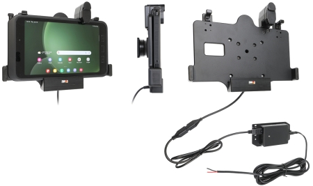 Brodit Holder med fjær-lås, Samsung Galaxy Tab Active 3 SM-T570/SM-T575/5 SM-X300/SM-X306B i gruppen Billyd / Smartphone til bilen / Mobilholdere hos BRL (240747386)