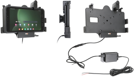 Brodit Holder med fjær-lås, Samsung Galaxy Tab Active 3 SM-T570/SM-T575/5 SM-X300/SM-X306B i gruppen Billyd / Smartphone til bilen / Mobilholdere hos BRL (240747390)