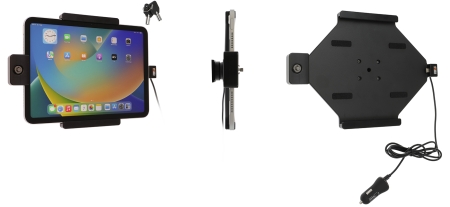 Brodit Holder med nøkkellås, Apple iPad 10th Gen (A2696, A2757, A2777)/2025 A16 (A3354, A3355, A3356) i gruppen Billyd / Smartphone til bilen / Mobilholdere hos BRL (240752339)