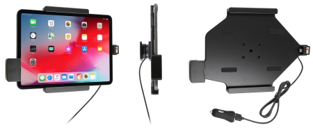 Brodit Holder med fjær-lås, Apple iPad Air 11 (A2902, A2903, A2904)/Air 11 2025 M3 (A3266, A3267, A2370)/Air 4th Gen (A2072, A2316, A2324, A2325)/Air 5th Gen (A2588, A2589, A2591)/Pro 11 2018 (A1980, A2013, A1934, A1979)/Pro 11 2020 2nd Generation  (A2068 i gruppen Billyd / Smartphone til bilen / Mobilholdere hos BRL (240753094)
