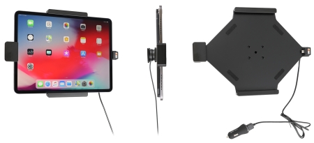 Brodit Holder med fjær-lås, Apple iPad Air 13 2024  (A2898, A2899, A2900)/Air 13 2025 M3 (A3268, A3268, A2371)/Pro 12,9 2018 (A1876, A1895, A1983, A2014)/Pro 12.9 2020 (A2069, A2232, A2229)/Pro 12.9 5th Gen 2021 (A2378, A2379, A2461)/Pro 12.9 6th Gen 2022 i gruppen Billyd / Smartphone til bilen / Mobilholdere hos BRL (240753095)