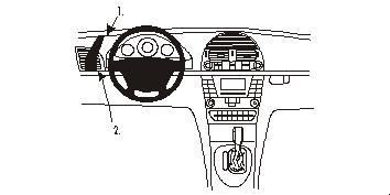 Brodit ProClip, Mercedes Benz E-Klasse, Sedan 02-09 i gruppen Billyd / Hva passer i min bil / Mercedes / E-klasse / E-klasse 2002-2009 W211 hos BRL (240803041)