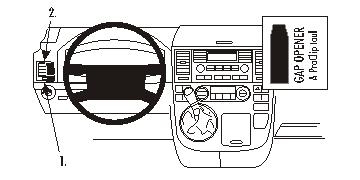 Brodit ProClip, Volkswagen Multivan 03-15 i gruppen Billyd / Hva passer i min bil / Volkswagen / Transporter / Transporter T5.1 2010-2015 / Øvrig Transport T5.1 2010-2015 hos BRL (240803291)