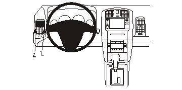Brodit ProClip, Cadillac SRX 04-05 i gruppen Nyheter hos BRL (240803311)