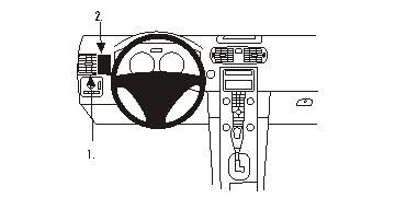 Volvo S40 04-12, Venstre side, Høyre i gruppen Billyd / Hva passer i min bil / Volvo / Volvo V50 / Volvo V50 2004-2012 / Bytte stereo hos BRL (240803501)
