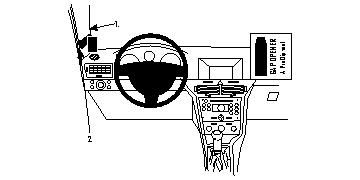Opel Astra 04-09, Venstre, Høy i gruppen Billyd / Hva passer i min bil / Opel / Astra / Astra 2004-2009 hos BRL (240804064)