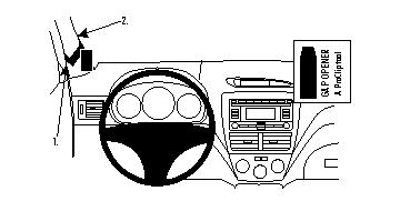 Brodit ProClip, Subaru Impreza 08-12 i gruppen Billyd / Hva passer i min bil / Subaru / Impreza hos BRL (240804084)