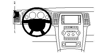 Brodit ProClip, Jeep Grand Cherokee 08-10 i gruppen Billyd / Hva passer i min bil / Jeep / Jeep Grand Cherokee hos BRL (240804107)